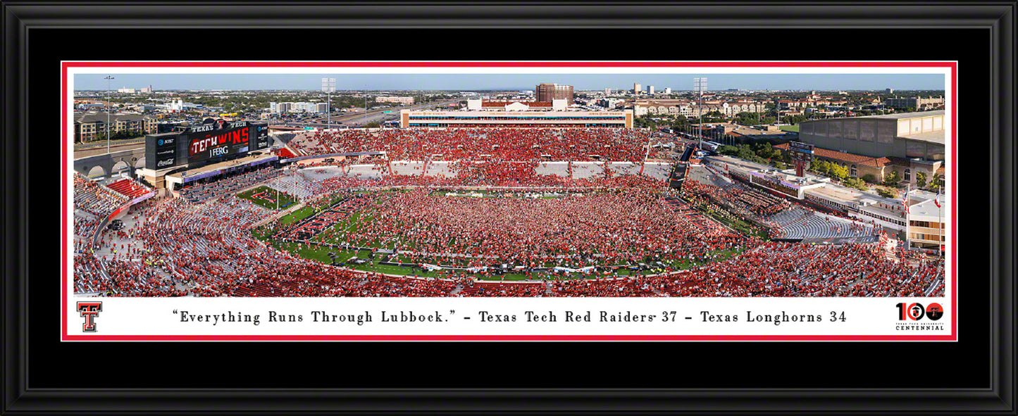 Storming the Field Panorama