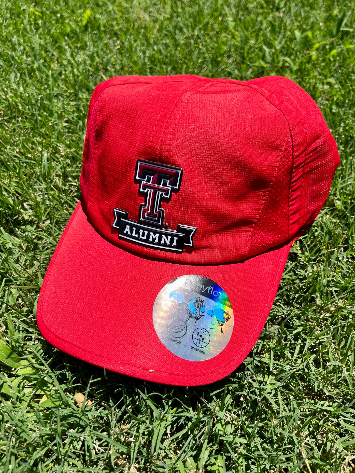 Red Ponyflo Alumni Hat