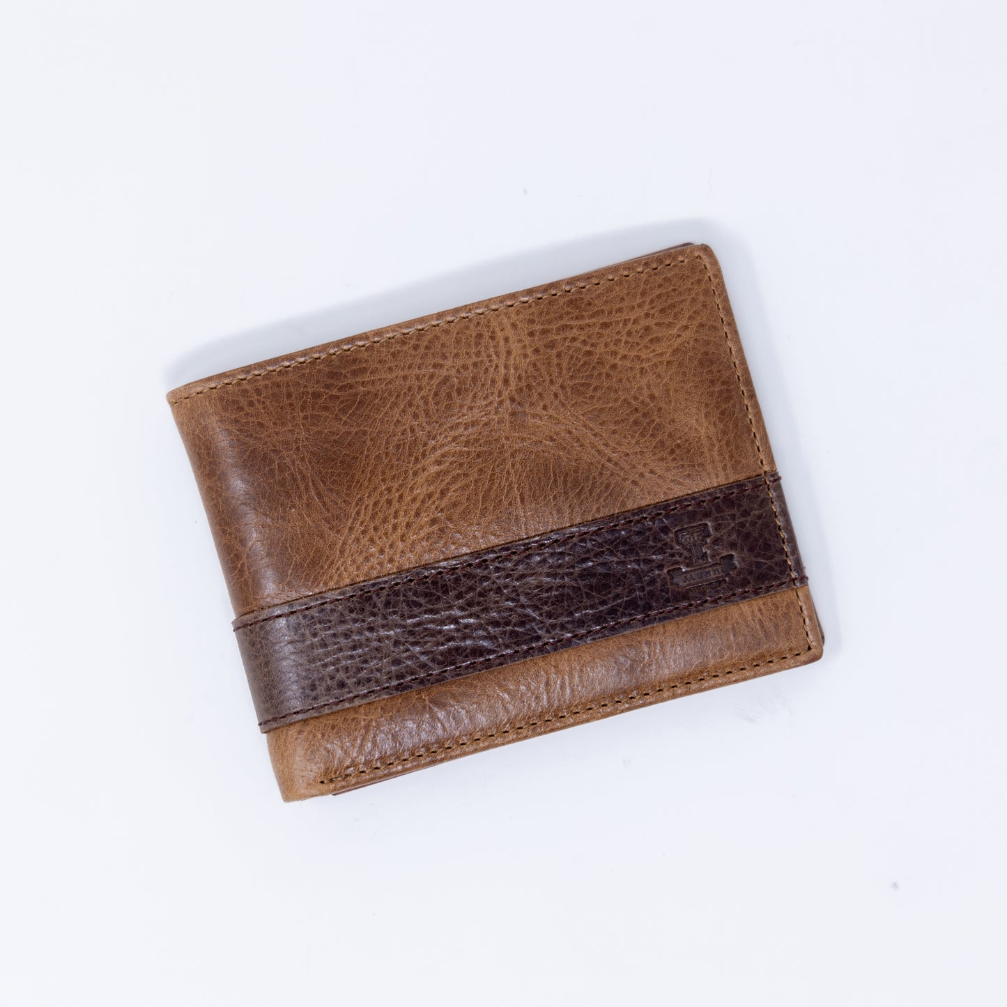 Leather Two-Toned Bifold Wallet